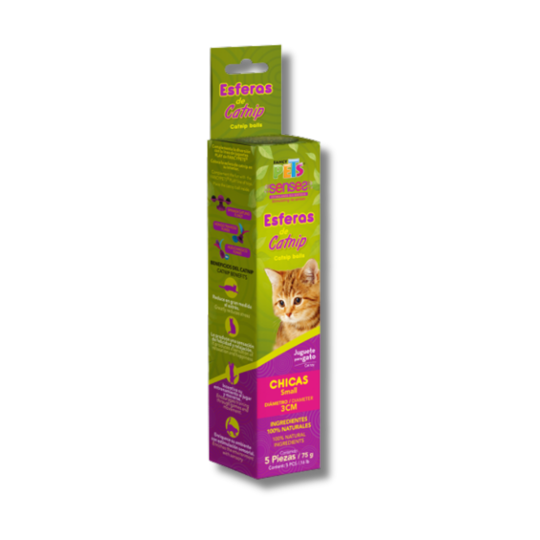 ESFERAS DE CATNIP CH 5 PZ