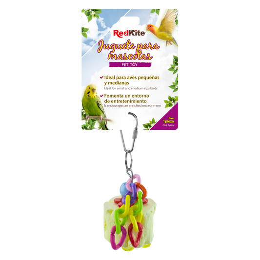 Juguete Colgante Con Calcio Para Aves RedKite