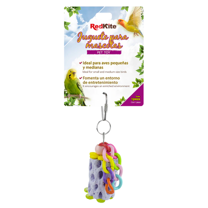 Juguete Colgante Con Calcio Para Aves RedKite