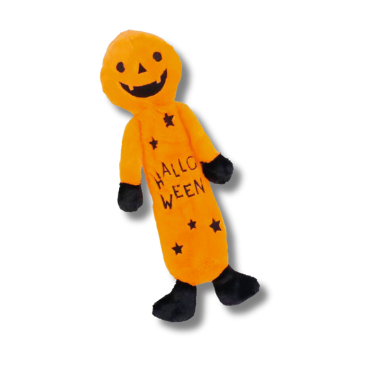 FLUFFY CHUMS JUGUETE DE PELUCHE CON SONIDO TIPO SQUEAKY ESTILO CALABAZA HALLOWEEN 38cm by SHARPAW