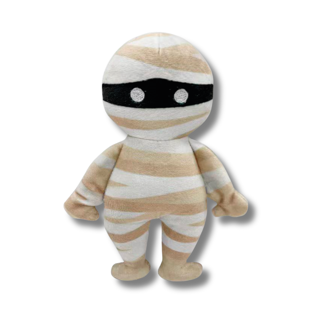 FLUFFY CHUMS JUGUETE DE PELUCHE CON SONIDO TIPO SQUEAKY ESTILO MOMIA HALLOWEEN 20cm by SHARPAW