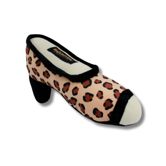 FLUFFY CHUMS JUGUETE DE PELUCHE CON SONIDO TIPO SQUEAKY ESTILO ZAPATILLA DAMA 23cm by SHARPAW