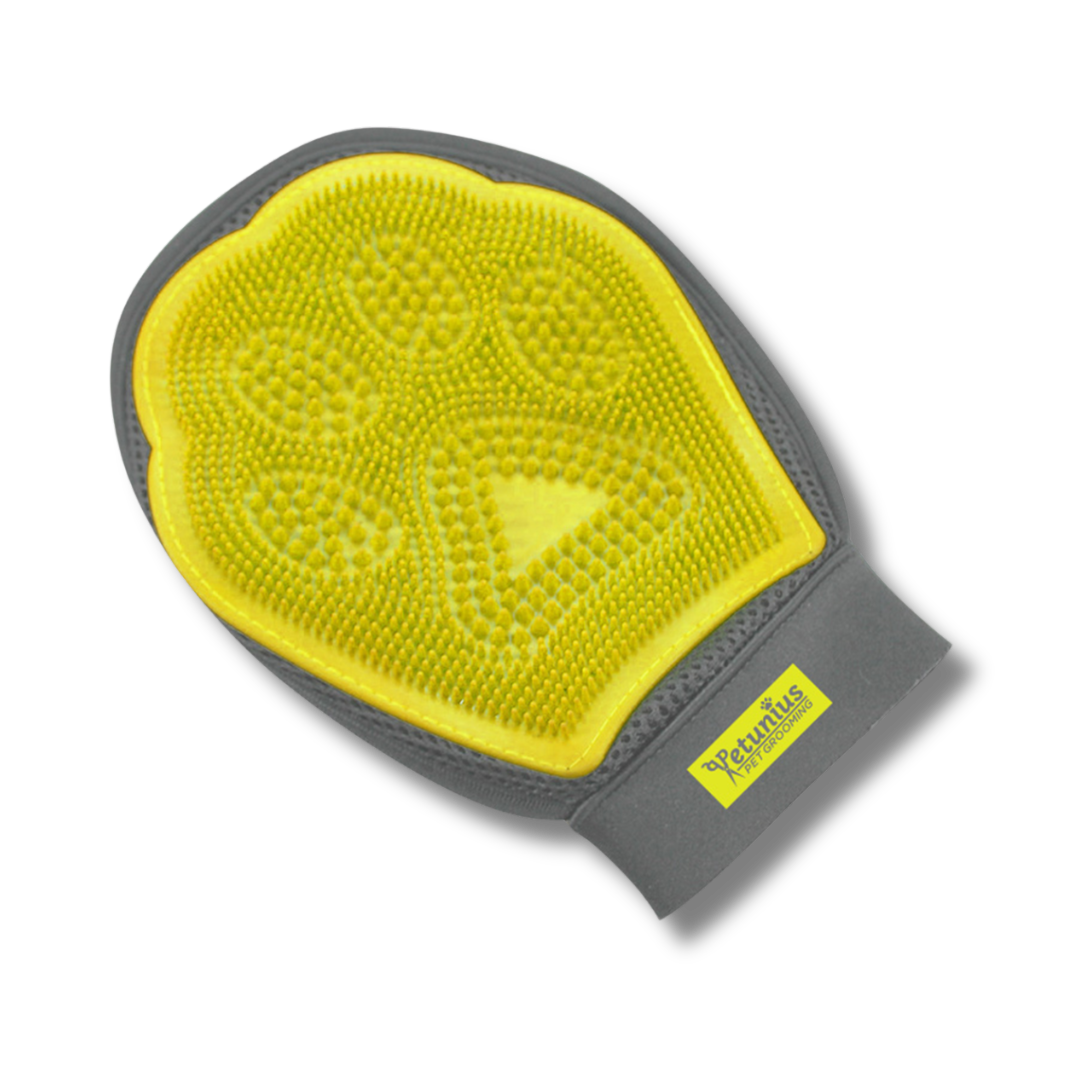 GUANTE DE GOMA PETUNIUS by SUNNY CON MALLA ANTITRANSPIRANTE  DE SECADO RAPIDO pelo largo y pelo corto