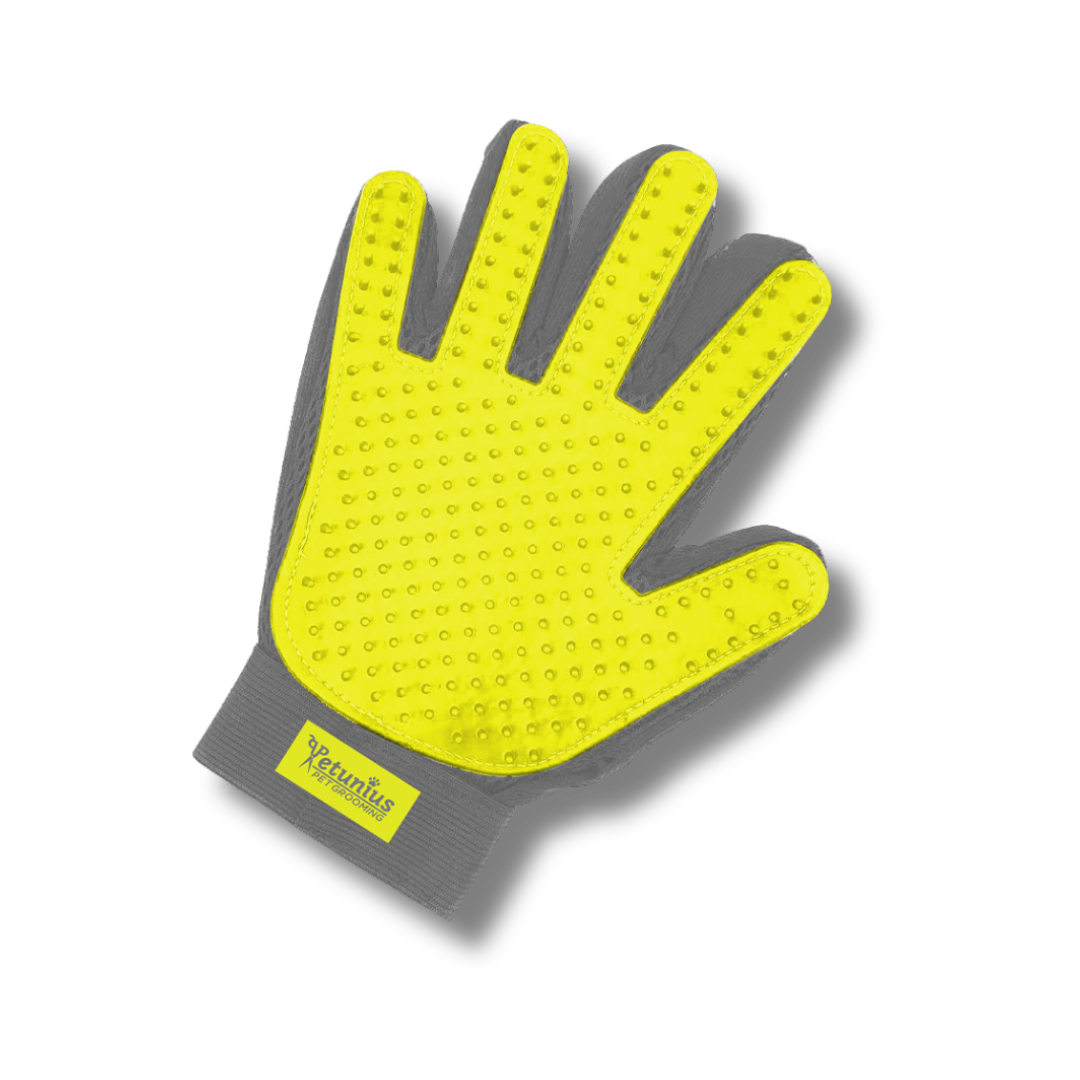 GUANTE DE GOMA PETUNIUS by SUNNY MANO DERECHA CON MALLA ANTITRASPIRANTE  DE SECADO RAPIDO pelo largo y pelo corto