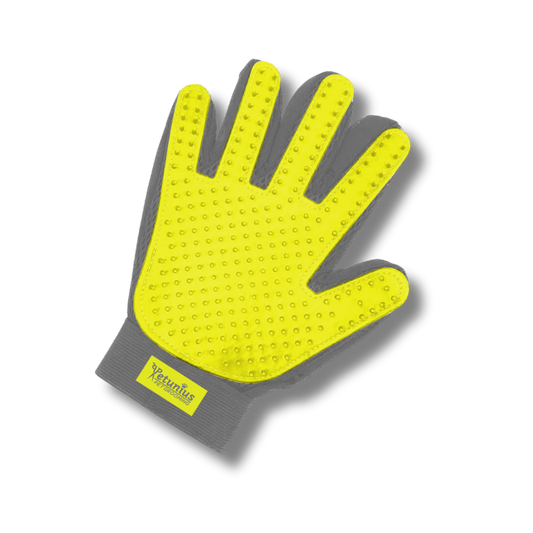 GUANTE DE GOMA PETUNIUS by SUNNY MANO DERECHA CON MALLA ANTITRASPIRANTE  DE SECADO RAPIDO pelo largo y pelo corto