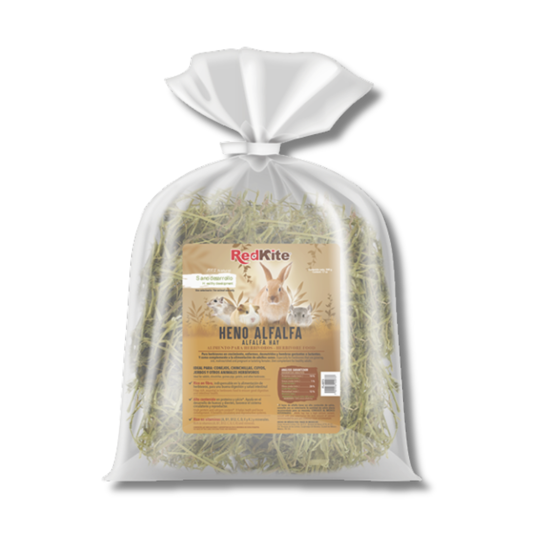 HENO DE ALFALFA P/HERBIVOROS 500 G