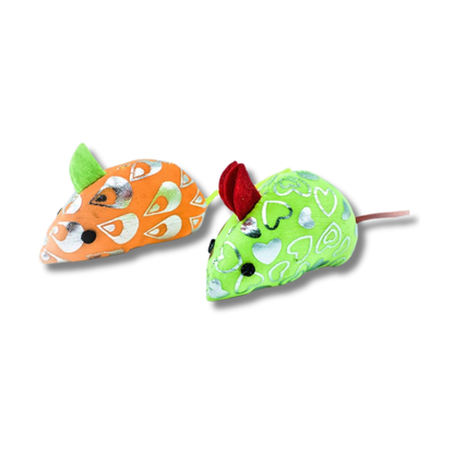 Juguete Peluche Sunny Pawffy En Forma De Ratón Estampado Para Gato