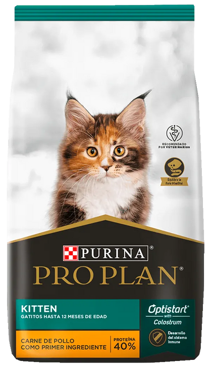 Alimento Pro Plan Kitten Para Gatitos De Hasta 12 Meses Optistart Con Carne De Pollo