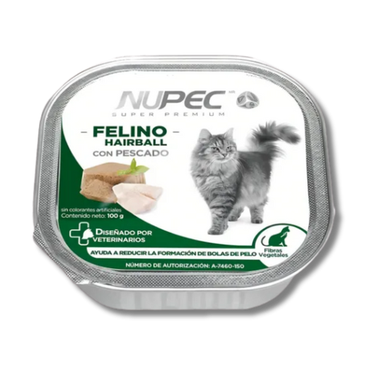 NUPEC CLUSTER FELINO HAIRBALL HUMEDO 100g