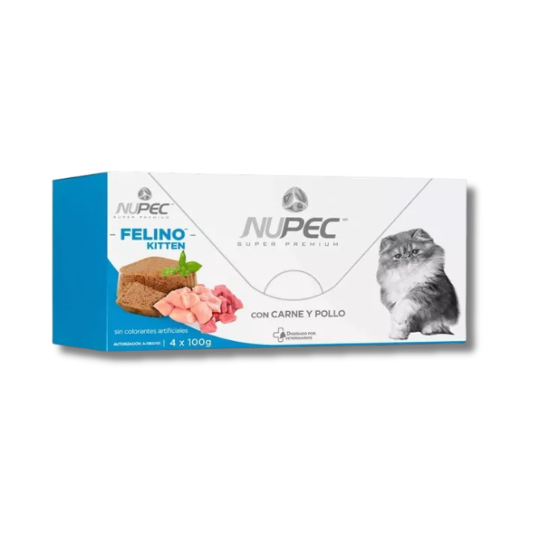 NUPEC CLUSTER FELINO KITTEN HUMEDO PIEZA 100 GMS