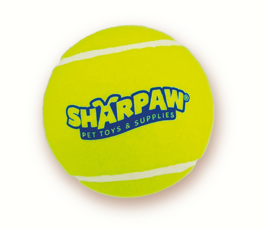 Pelota De Tennis Tinny Chums Para Perros Con Sonido