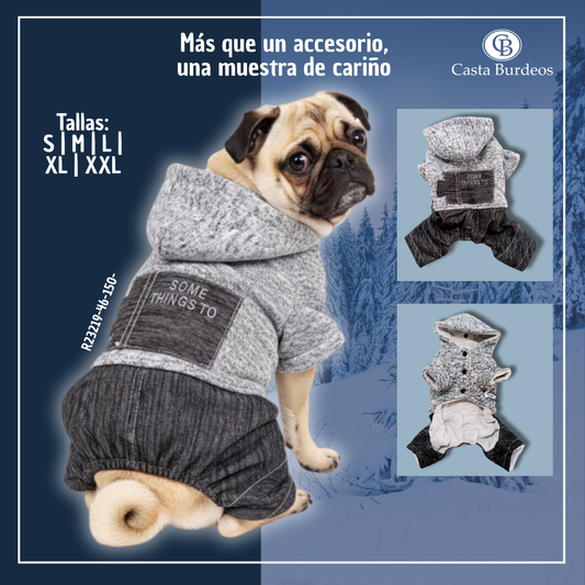 ROPA CON PANTALON TEXTURA 2XL BLANCO