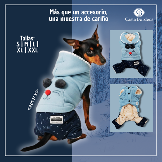 ROPA CON PANTALON MOUSE 2XL AZUL