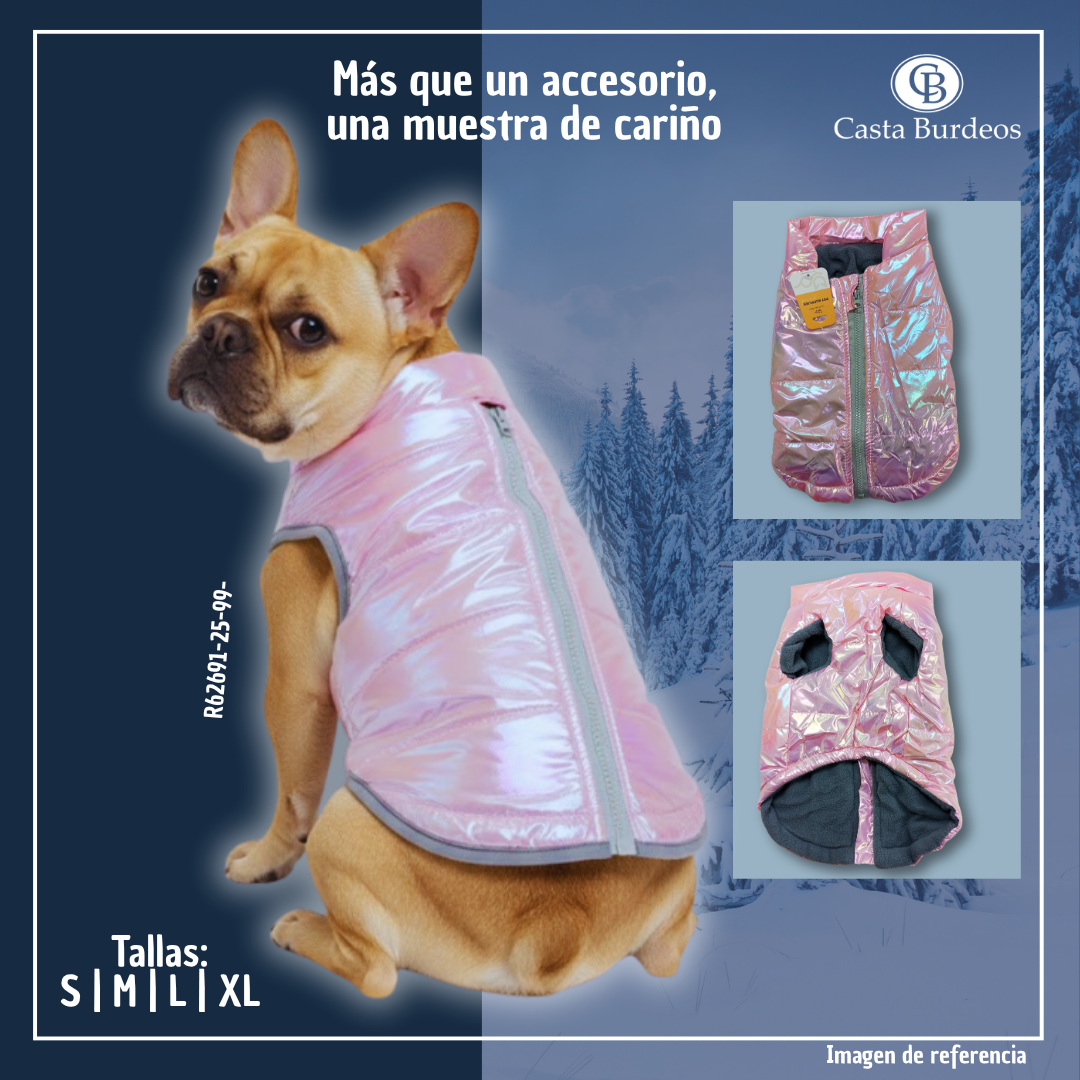ROPA CON CHALECO TORNASOL C/CIERRE S ROSA