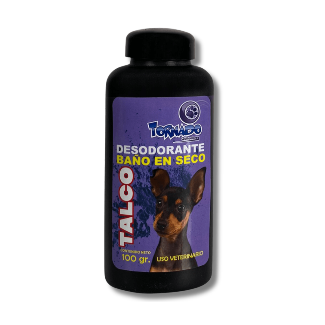 TALCO DESODORANTE  P/PERRO 100GR
