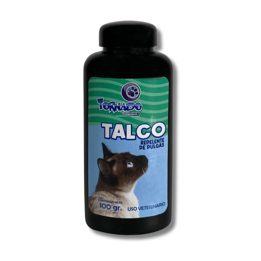 TALCO REPELENTE DE PULGAS P/GATO 100GR