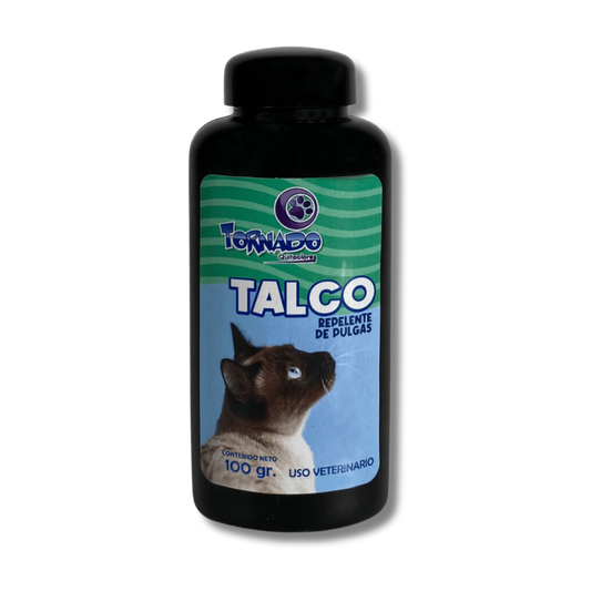 TALCO REPELENTE DE PULGAS P/GATO 100GR