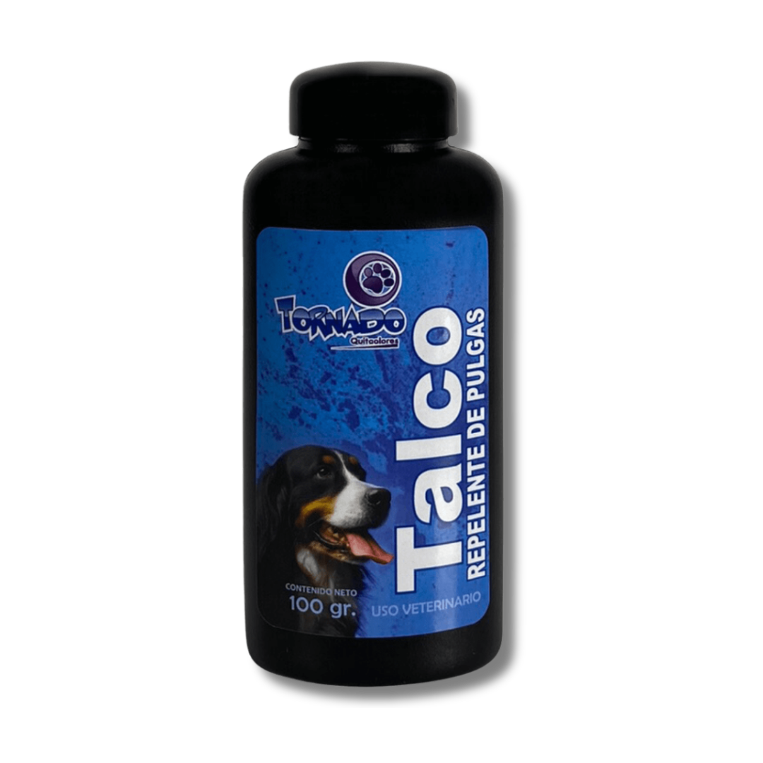TALCO REPELENTE DE PULGAS P/PERRO 100 GR