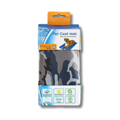 TAPETE REFRESCANTE ESTAMPADO AZUL MEDIANO