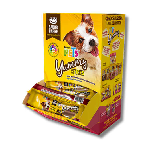 YUMMY STICKS CARNE 50 PZ - 1 KG