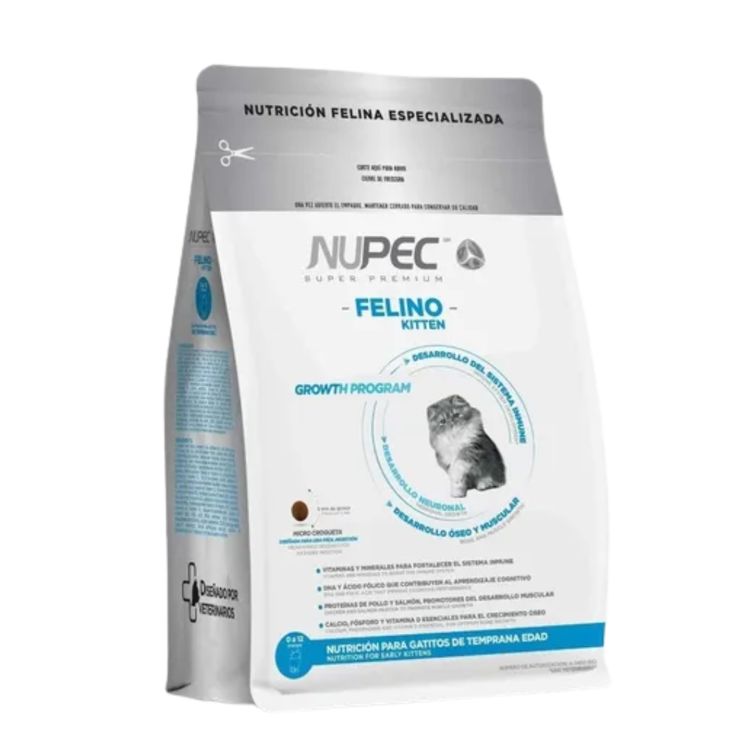 Alimento Nupec Para Gatito Felino Kitten Para Gato De Temprana Edad