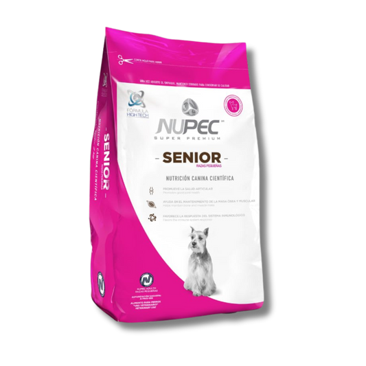 Alimento Nupec Senior Para Perro Adulto De Raza Pequeña