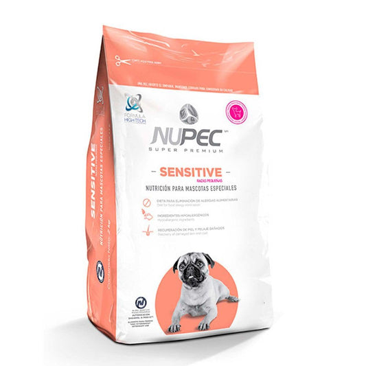 Alimento Nupec Sensitive Para Perros De Razas Pequeñas