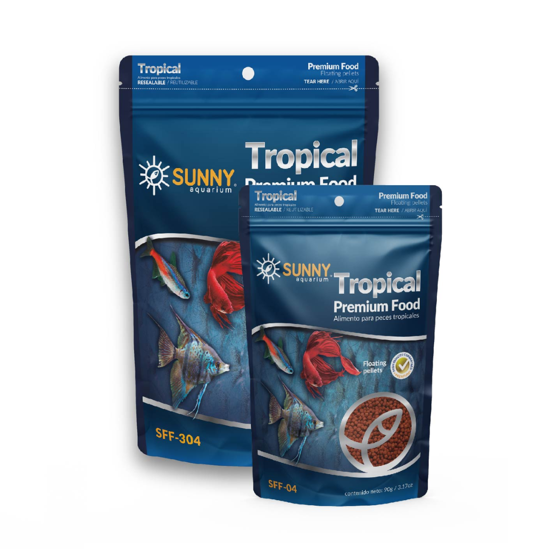 Alimento Sunny Tropical Bites - Alimento Para Peces Tropicales