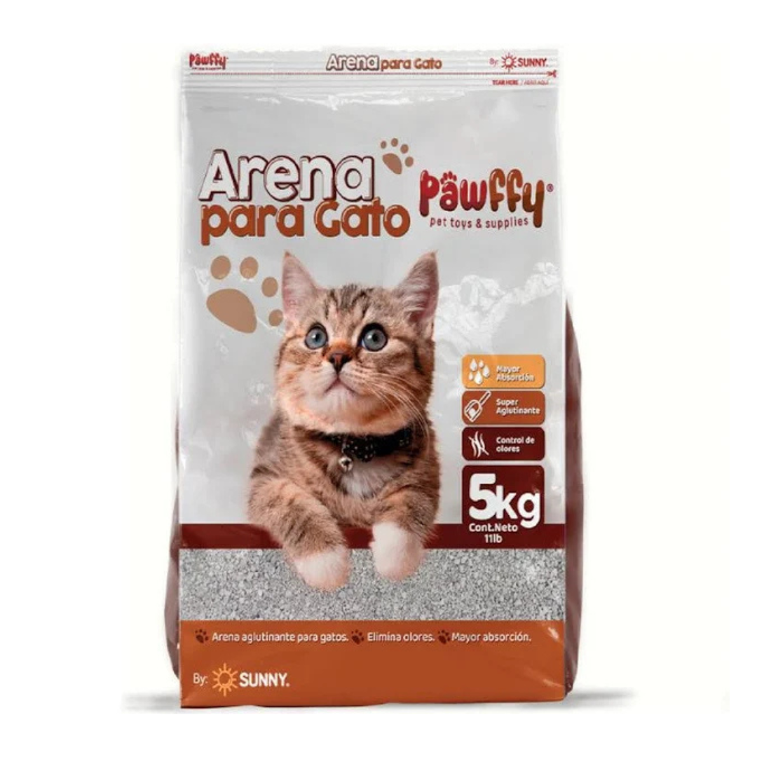 Arena para Gatos Pawffy by Sunny 5kg