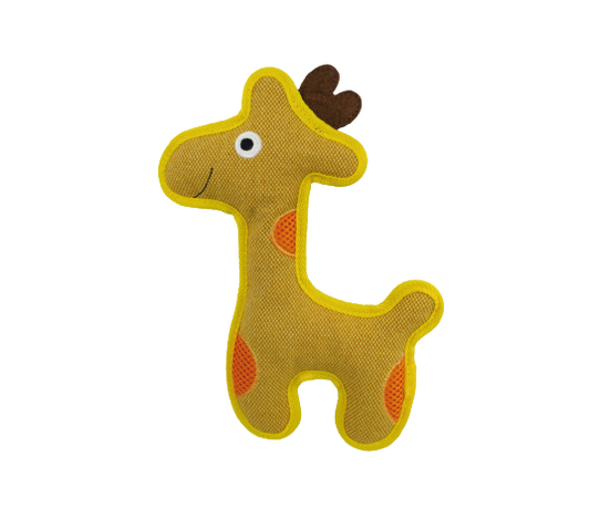 FLUFFY CHUMS JUGUETE DE PELUCHE CON SONIDO TIPO SQUEAKY ESTILO JIRAFA 27cm by SHARPAW