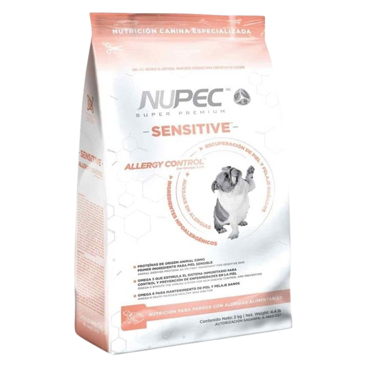 Alimento Croquetas Nupec Sensitive Allergy Control Para Perros