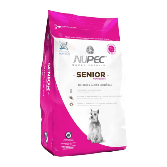Alimento Nupec Senior Para Perro Adulto De Raza Pequeña