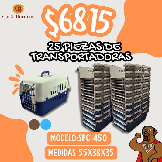 TRANSPORTADORA SUPER ECONOMICA PARA MASCOTA 25SPC-450
