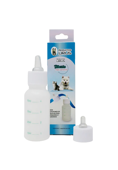 Biberon Urus Para Perros Y Gatitos Recien Nacidos 50 Ml