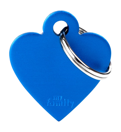 Placa De Identificación En Forma De Corazón Para Mascotas, Aluminio, Grabado Incluido