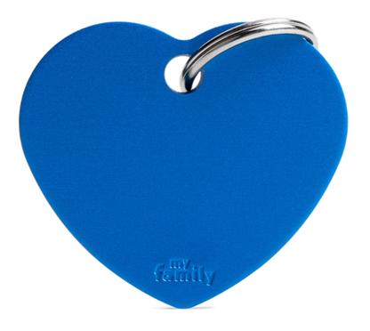 Placa De Identificación En Forma De Corazón Para Mascotas, Aluminio, Grabado Incluido