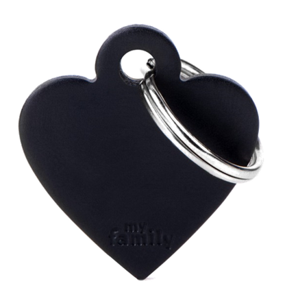 Placa De Identificación En Forma De Corazón Para Mascotas, Aluminio, Grabado Incluido