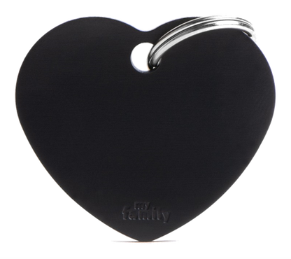 Placa De Identificación En Forma De Corazón Para Mascotas, Aluminio, Grabado Incluido