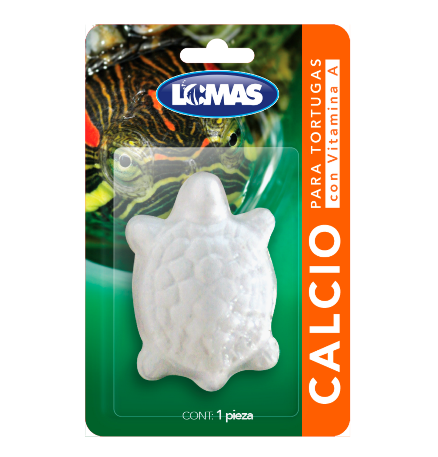 Calcio Para Tortugas Con Vitamina A 1 Pza