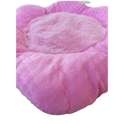 Cama Tapete En Forma De Flor Para Mascotas