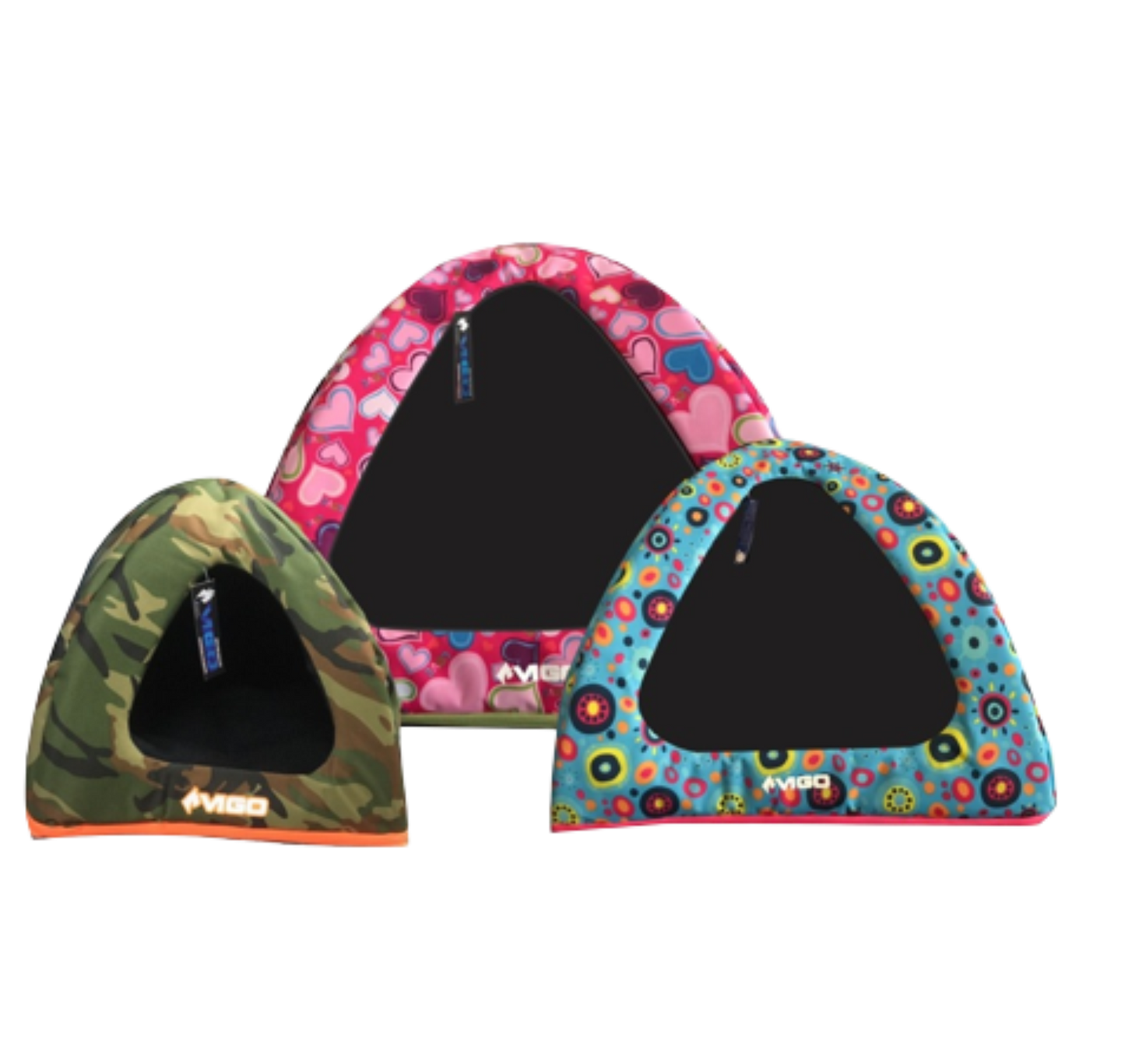 Casa Piramide Con Cojin Para Perros
