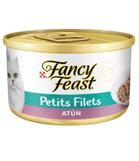 FANCY FEAST MINIFILETES CON ATUN 85GRS