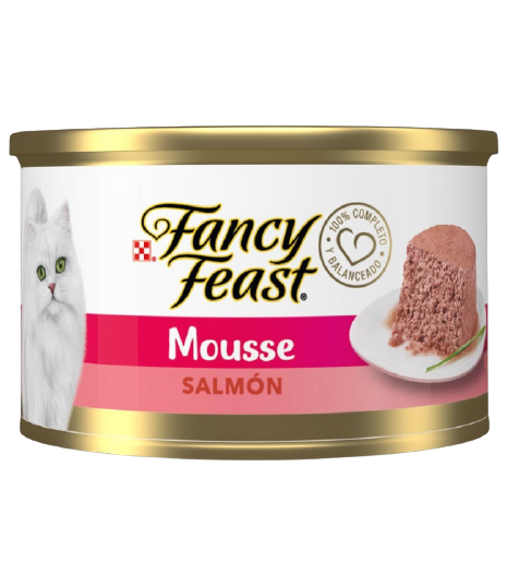 FANCY FEAST MOUSSE SALMON 85GRS