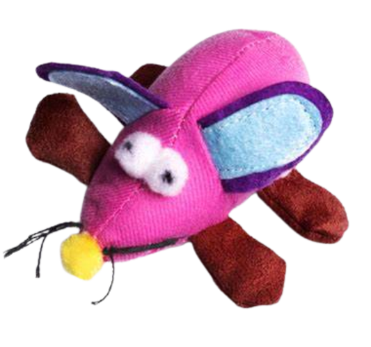 JUGUETE DE PELUCHE EN FORMA DE RATON PARA GATO