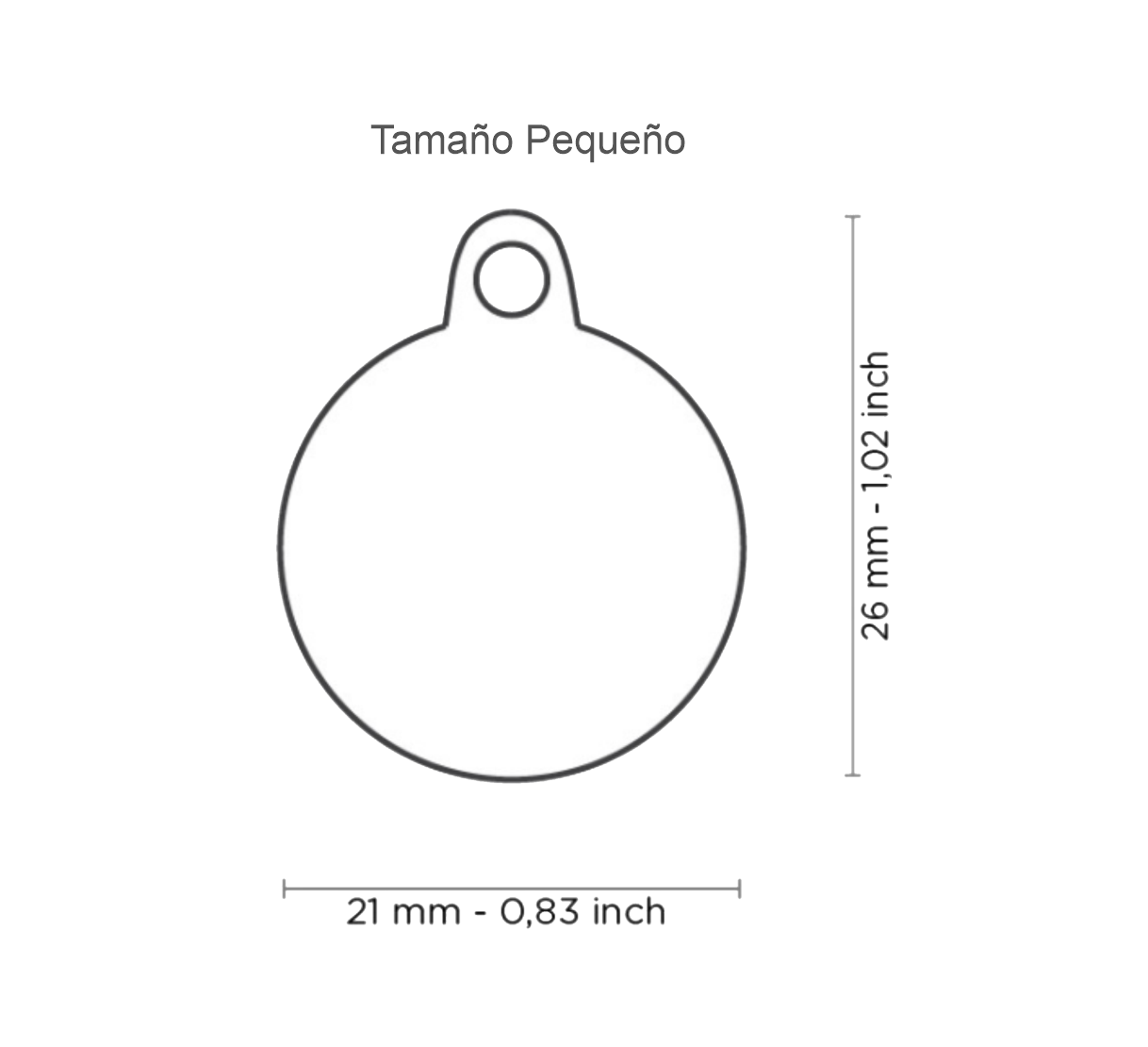 Placa De Identificación Dorada En Forma Circular Con Brillantina, Grabado Incluido