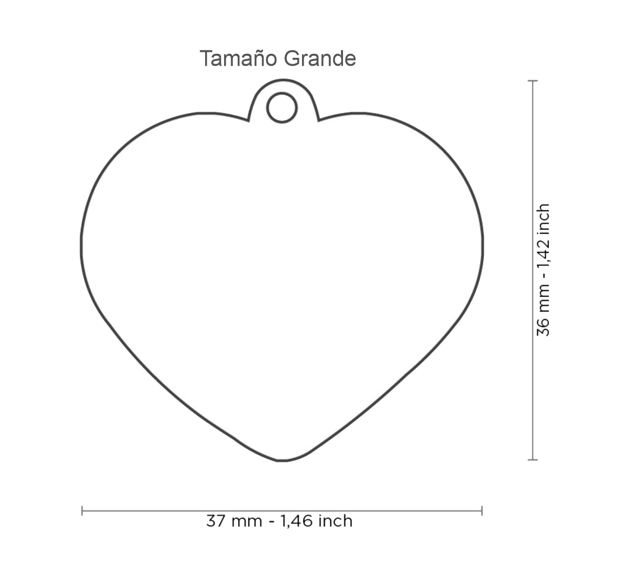 Placa De Identificación Dorada En Forma De Corazón Con Brillantina, Grabado Incluido