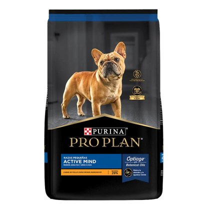 Alimento Pro Plan Active Mind Para Perros Seniors De Edad Avanzada Razas Pequeñas Optiage Con Carne De Pollo