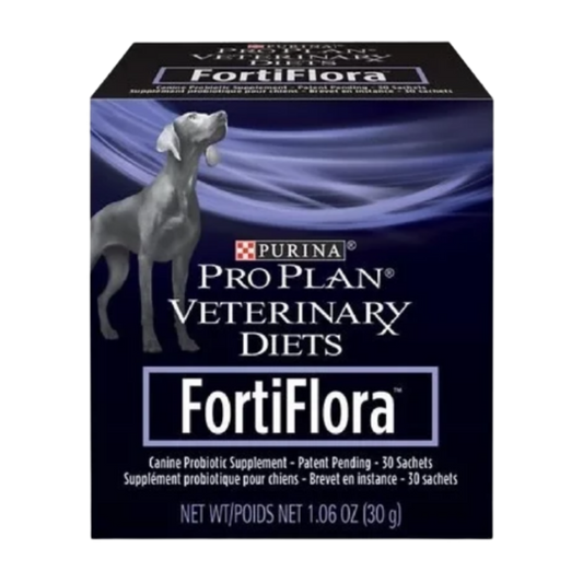 SUPLEMENTO PARA PERROS PRO PLAN VETERINARY DIETS FORTIFLORA CAJA CON 30 SOBRES