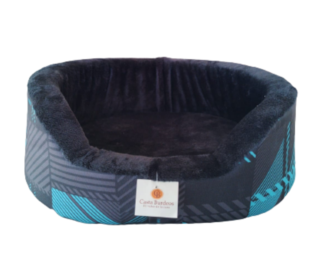 Cama Redonda Peluche Diferentes Diseños Para Perros