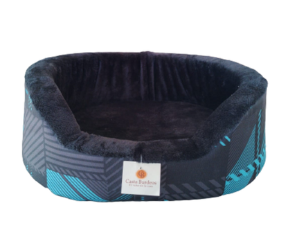 Cama Redonda Peluche Diferentes Diseños Para Perros